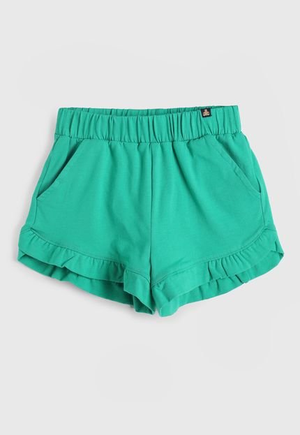 Short GAP Babado Verde - Marca GAP