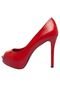 Peep Toe My Shoes Vermelho - Marca My Shoes