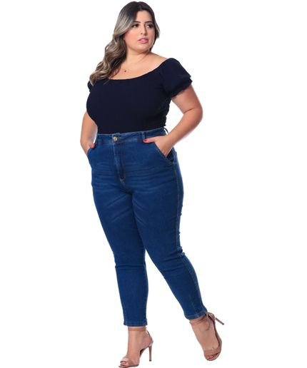 Calça Feminina Jeans Plus Slouchy Razon Jeans - Marca Razon Jeans