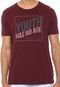 Camiseta Calvin Klein Jeans Youth Vinho - Marca Calvin Klein Jeans