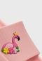 Chinelo Nuvem Popidi Infantil Menina Flamingo Rosa - Marca Pópidí