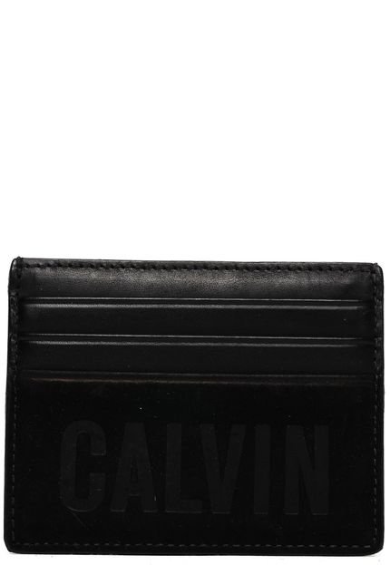 Carteira Calvin Klein Jeans Logo Preto - Marca Calvin Klein