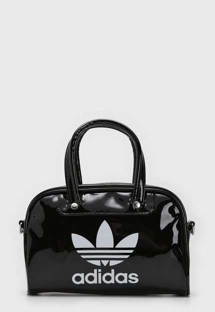 Bolsa Tiracolo Adidas Originals Ac Mini Bowling Preta - Marca adidas Originals