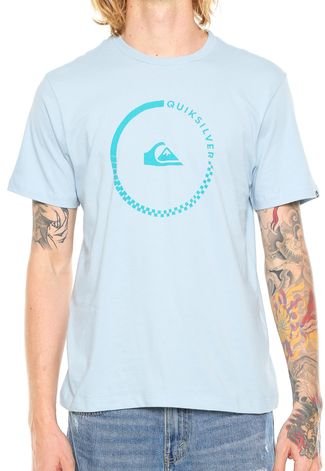Camiseta Quiksilver Quik Logo Azul