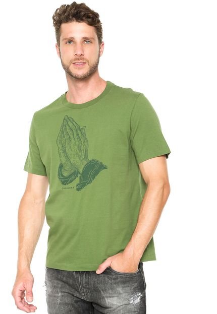 Camiseta Cavalera Hands Verde - Marca Cavalera