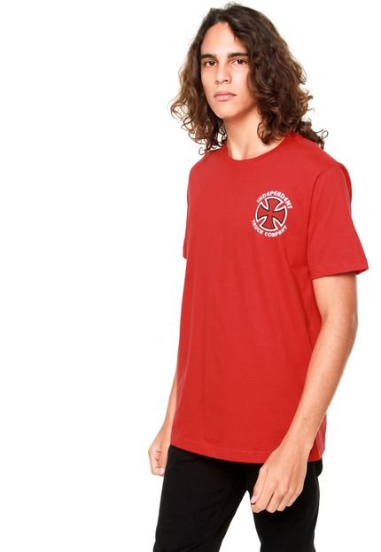 Camiseta Independent Classic Bauhuas Vermelha - Marca Independent