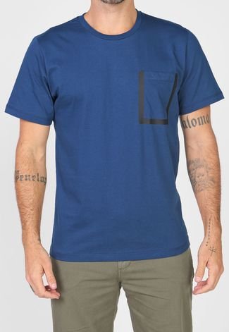 Camiseta Forum Bolso Azul