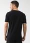 Camiseta John John Reta Estampada Preta - Marca John John