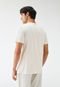 Camiseta Forum Reta Estampada Off-White - Marca Forum