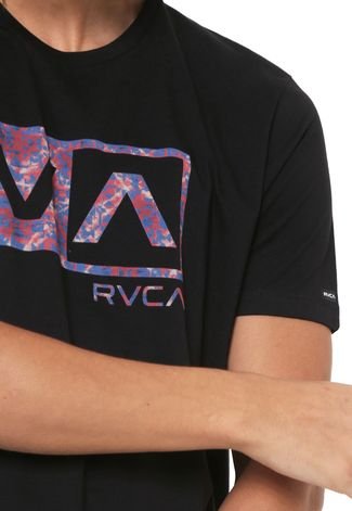 Camiseta RVCA Balance Fill Preta