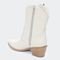 Bota Couro Villa Griffe Alabama Western Off White - Marca Villa Griffe