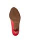 Peep Toe Vizzano Charm Vermelho - Marca Vizzano