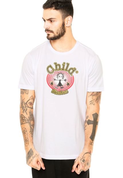 Camiseta Child Skates Branca - Marca Child