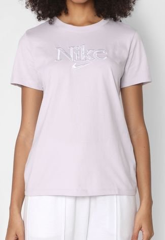 Camiseta Nike Sportswear Nsw Femme Lilás