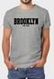 Camiseta Masculina Cinza Brooklyn Algodão Premium Benellys - Marca Benellys