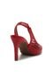 Scarpin Vizzano Lasercut Vermelho - Marca Vizzano