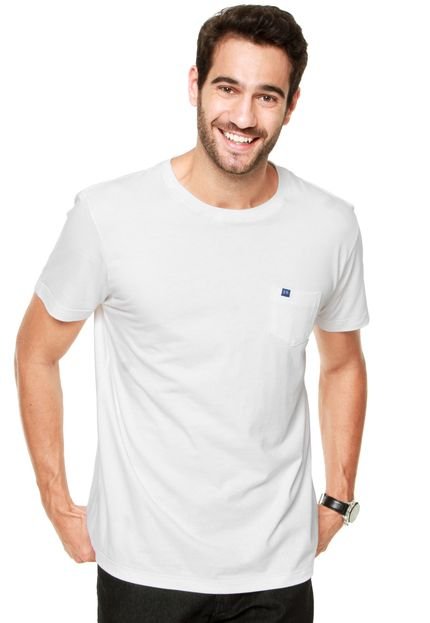 Camiseta Richards Bolso Branca - Marca Richards