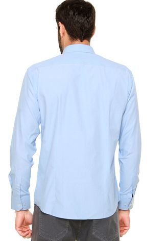 Camisa Vivacci Riscas Azul