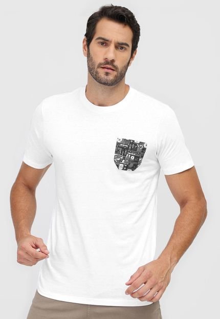 Camiseta DC Shoes Wespocket Branca - Marca DC Shoes