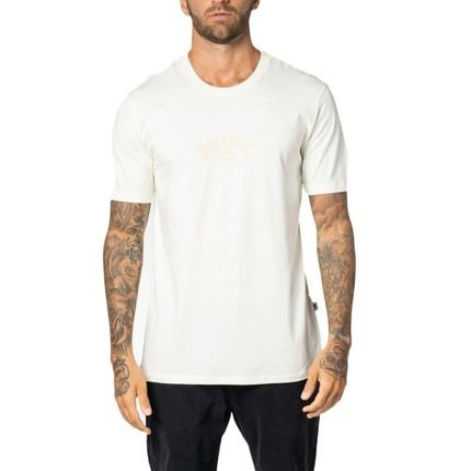 Camiseta Billabong Mid Arch WT23 Masculina Off White - Marca Billabong
