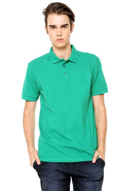 Camisa Polo Forum Logo Verde - Marca Forum