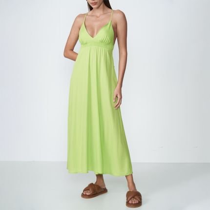 Vestido Colcci Loose Ve25 Verde Iguana Feminino - Marca Colcci