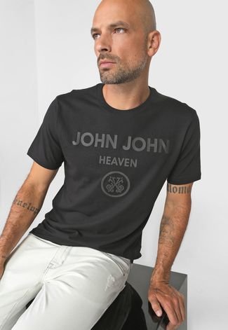 Camiseta John John Heaven Preta - Compre Agora