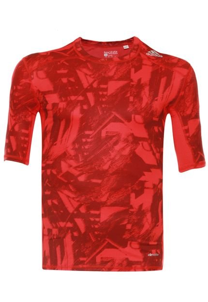 Camiseta adidas Tf Base Gfx Vermelha - Marca adidas Performance
