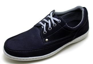 Sapato Sapatênis Casual Galway Linha Conforto Marinho