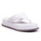 Chinelo FlatForm Papete Em Napa Off White - Marca Carolla Shoes