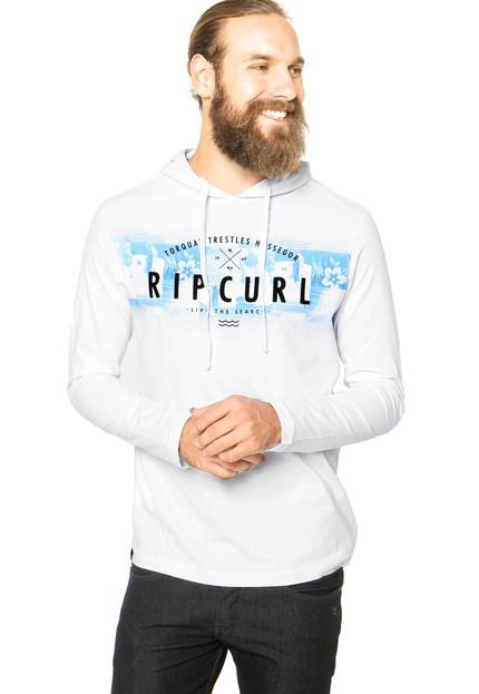 Camiseta Rip Curl New Hoop Branco - Marca Rip Curl