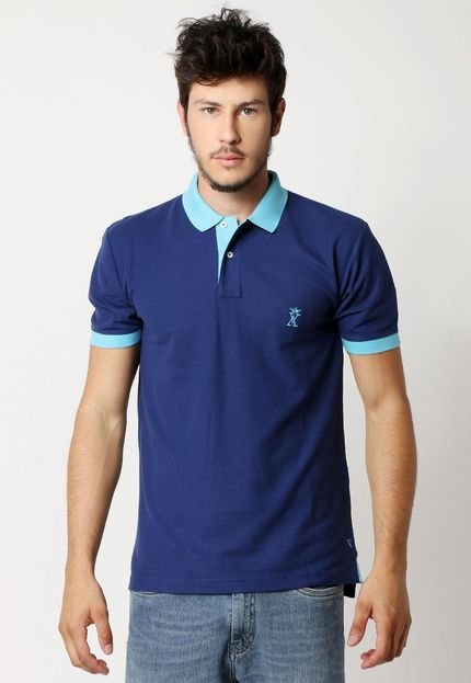 Polo Vicomte A. Desirable Azul - Marca Vicomte A.