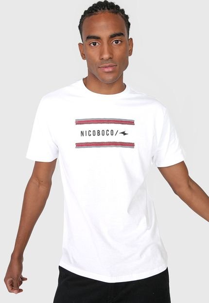 Camiseta Nicoboco Tambor Branca - Marca Nicoboco