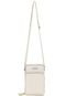 Bolsa Feminina Porta Celular Shoulder Bag Star Shop Transversal Carteira Off-White - Marca STAR SHOP