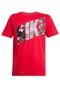Camiseta Nike Sportswear Vapor Infantil Vermelha - Marca Nike Sportswear