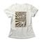 Camiseta Feminina Make Coffee Not War - Off White - Marca Studio Geek 