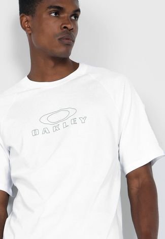 Camiseta Oakley Rectangle Branca - Compre Agora