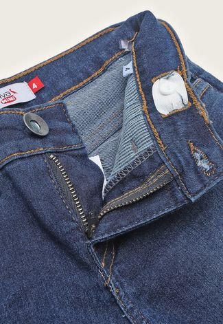 Calça Infantil Jeans Reserva Mini Estonada Azul