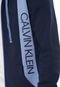 Moletom Aberto Calvin Klein Underwear Lettering Azul-Marinho - Marca Calvin Klein Underwear