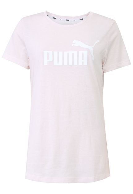 Camiseta Puma Essentials Heather Rosa - Marca Puma