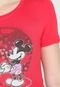 Blusa Cativa Disney Mickey e Minnie Rosa - Marca Cativa Disney
