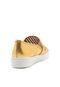 Slip On Vizzano Lasercut Dourado - Marca Vizzano