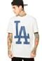 Camiseta New Era Color Los Angeles Dodgers 10 Bege - Marca New Era