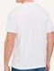 Camiseta Calvin Klein Masculina Retangular Lettering Branca - Marca Calvin Klein