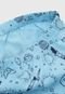 Pijama Tricae Longo Infantil Espaço Azul - Marca Tricae