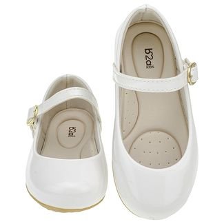 Sapatilha DAFITI SHOES Verniz Branca - Compre Agora