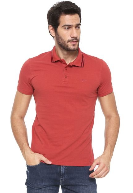 Camisa Polo Yachtsman Logo Laranja - Marca Yachtsman