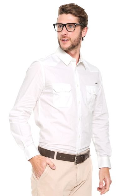 Camisa Colcci Slim Branca - Marca Colcci