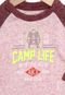 Camiseta Alakazoo Camp Life Vinho - Marca Alakazoo