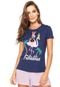 Camiseta Cativa Estampada Azul - Marca Cativa Disney
